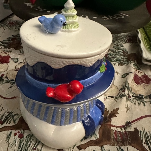 Houston Harvest Snowman Cookie Jar - Picture 7 of 16